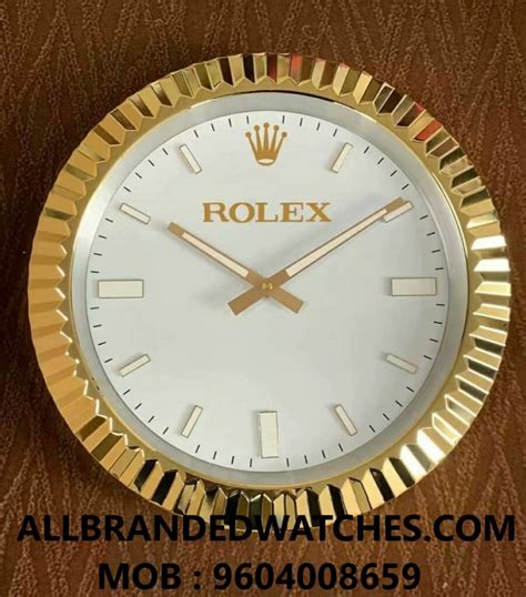 rolex wall clock amazon|rolex wall clock real.